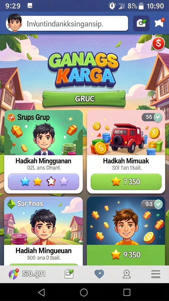 Screenshot kopi77 nomor 1